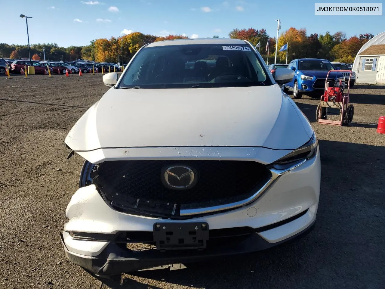 2019 Mazda Cx-5 Grand Touring VIN: JM3KFBDM0K0518071 Lot: 74999574