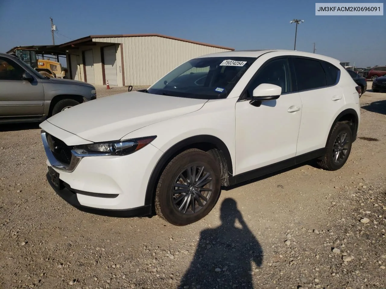 2019 Mazda Cx-5 Touring VIN: JM3KFACM2K0696091 Lot: 75024254