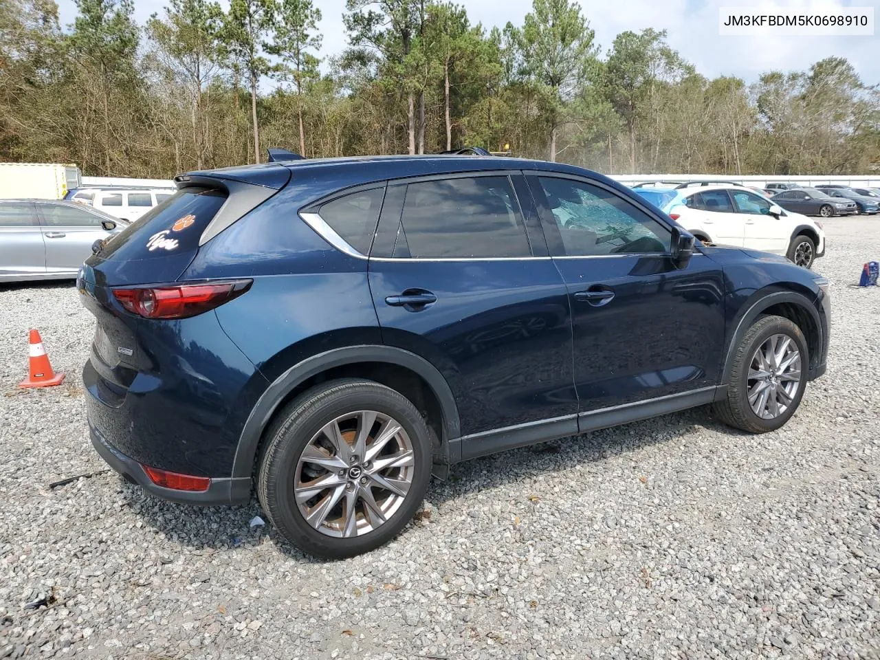 2019 Mazda Cx-5 Grand Touring VIN: JM3KFBDM5K0698910 Lot: 75115664