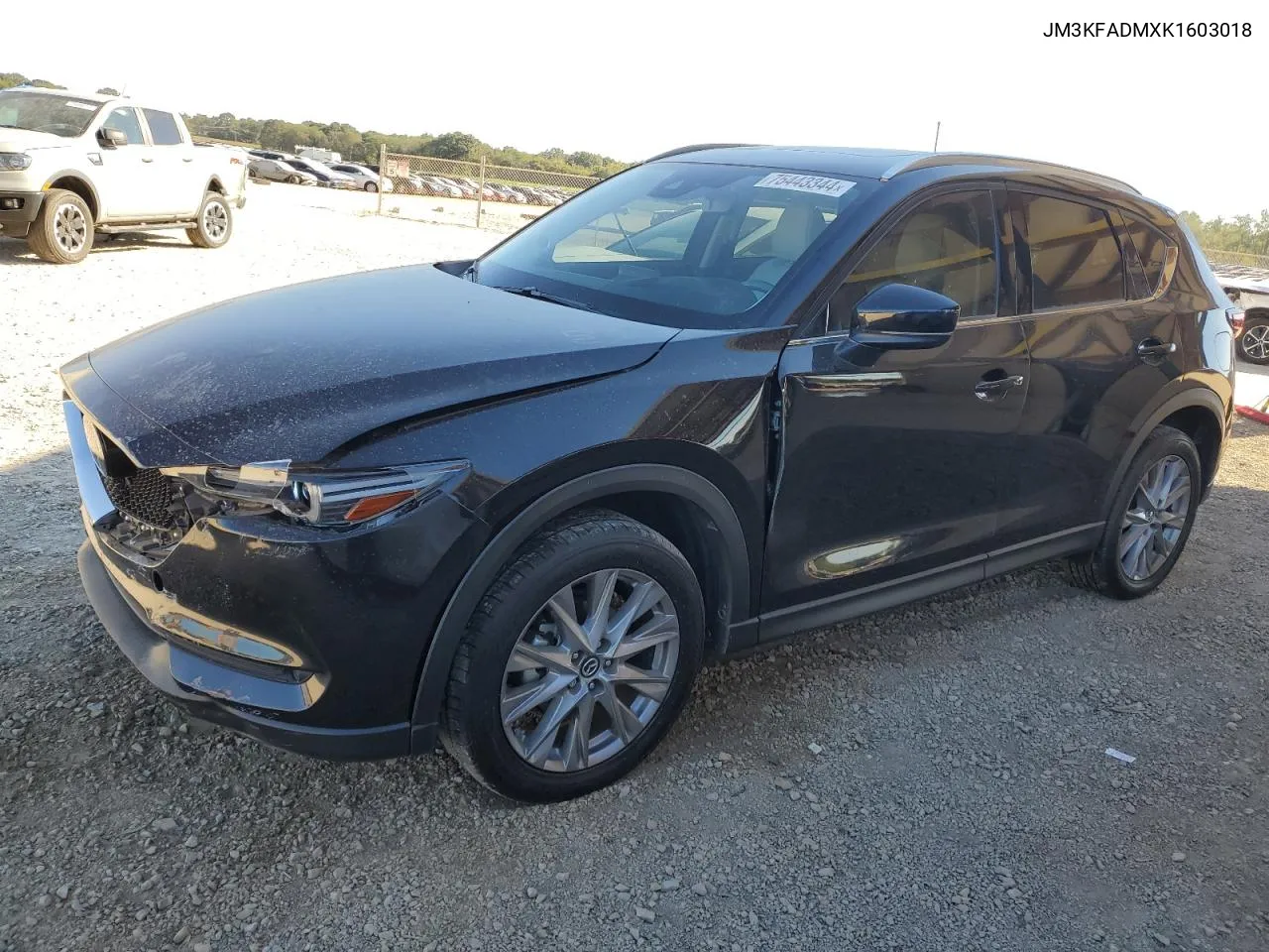 2019 Mazda Cx-5 Grand Touring VIN: JM3KFADMXK1603018 Lot: 75443344