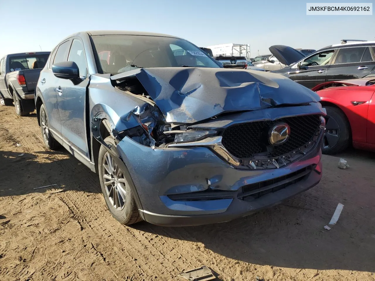 2019 Mazda Cx-5 Touring VIN: JM3KFBCM4K0692162 Lot: 75620034