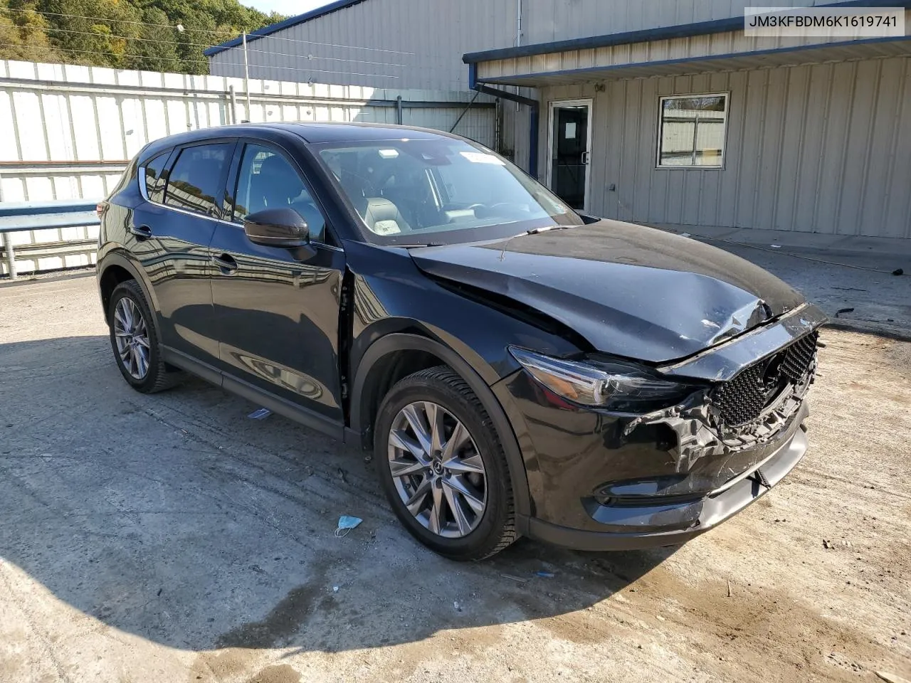 2019 Mazda Cx-5 Grand Touring VIN: JM3KFBDM6K1619741 Lot: 75627594