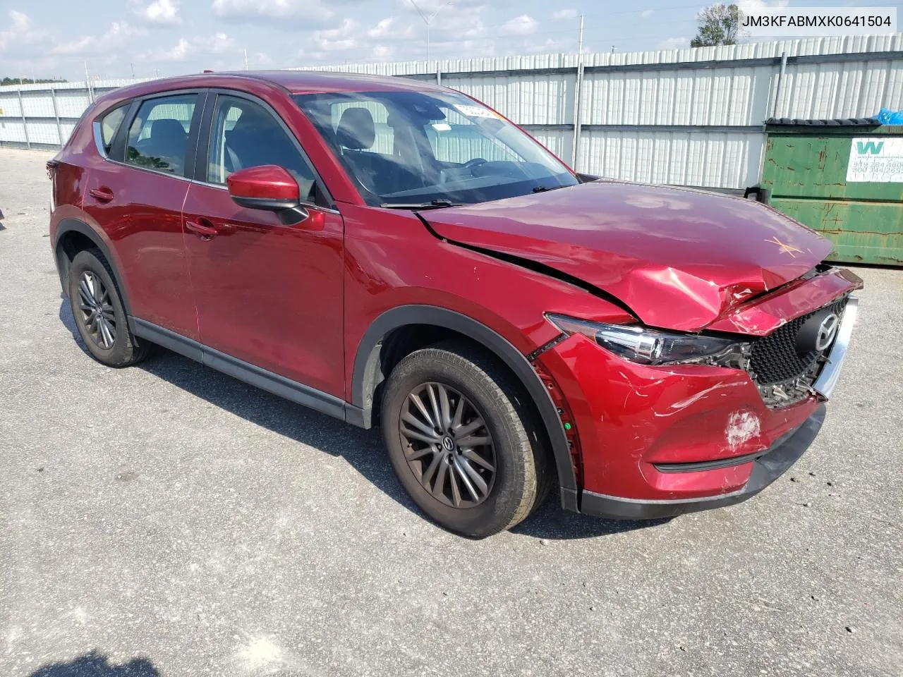 JM3KFABMXK0641504 2019 Mazda Cx-5 Sport