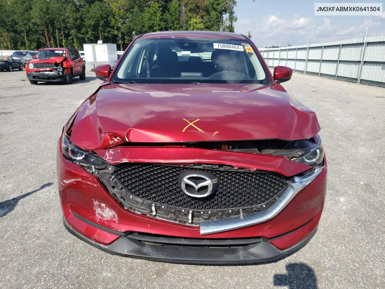 JM3KFABMXK0641504 2019 Mazda Cx-5 Sport