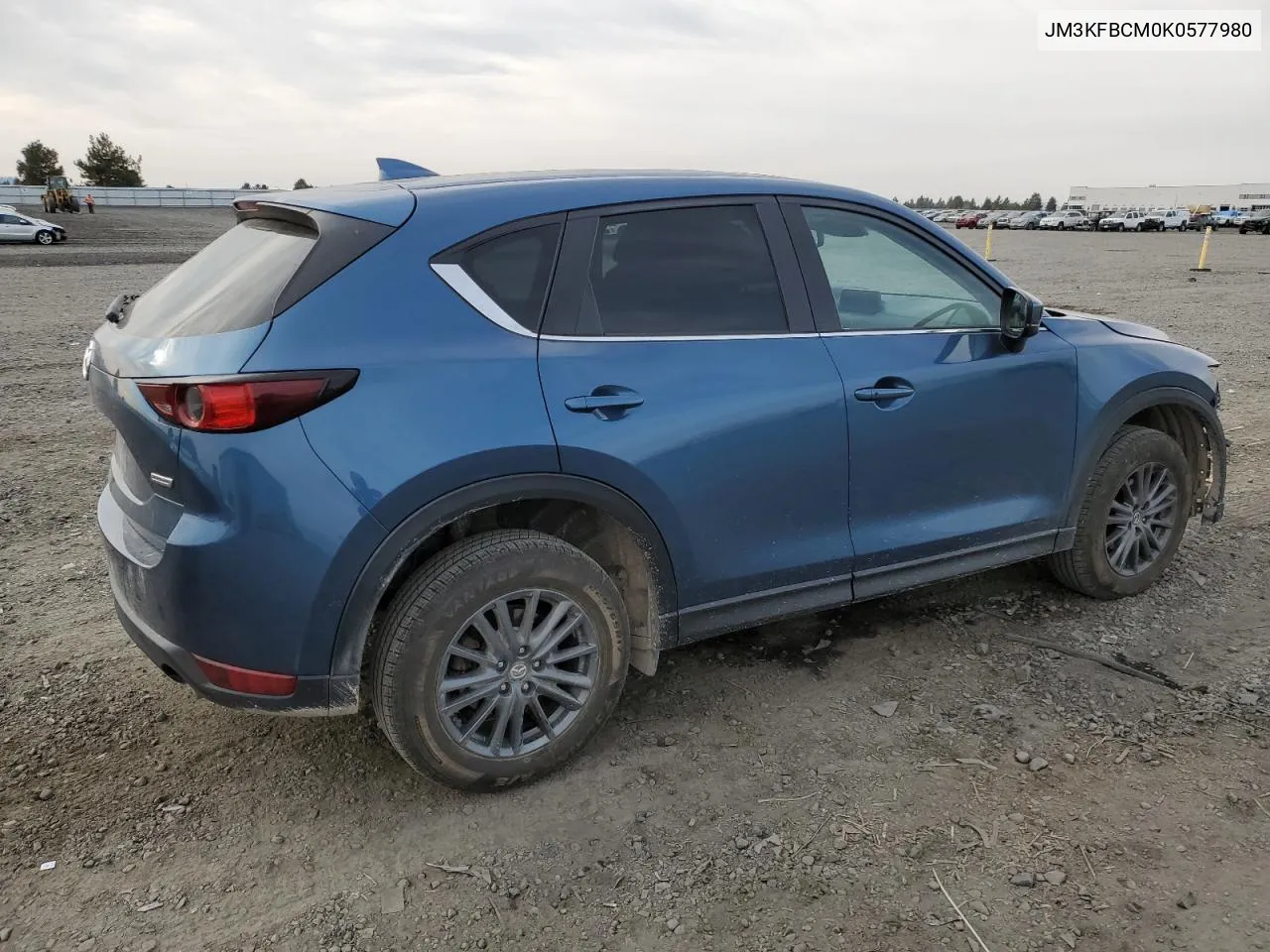 2019 Mazda Cx-5 Touring VIN: JM3KFBCM0K0577980 Lot: 75720394