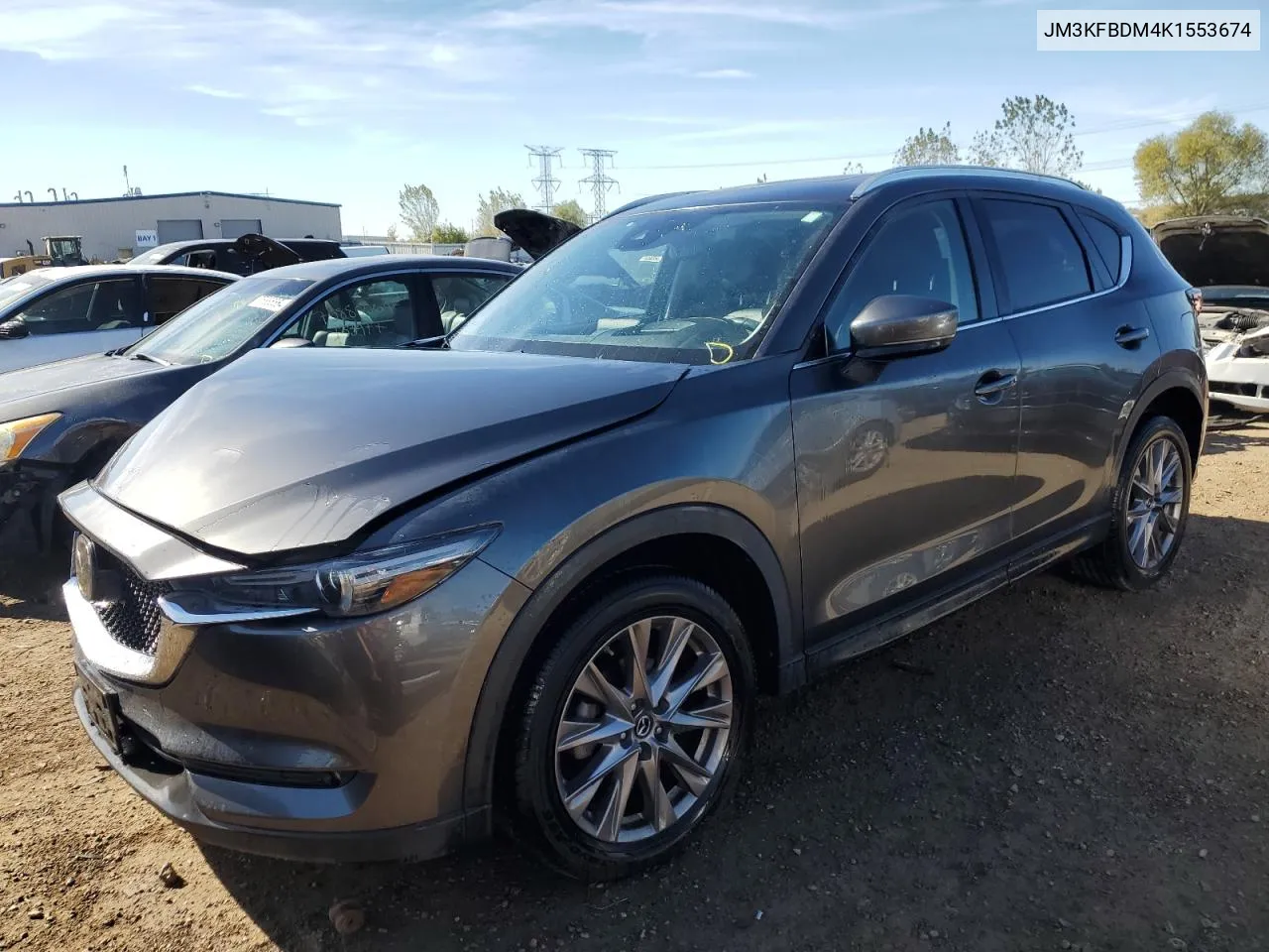 2019 Mazda Cx-5 Grand Touring VIN: JM3KFBDM4K1553674 Lot: 75746664