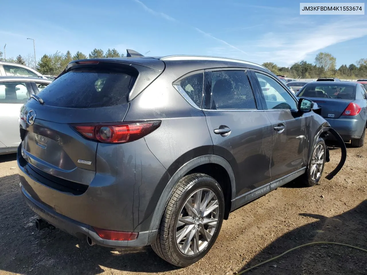 2019 Mazda Cx-5 Grand Touring VIN: JM3KFBDM4K1553674 Lot: 75746664