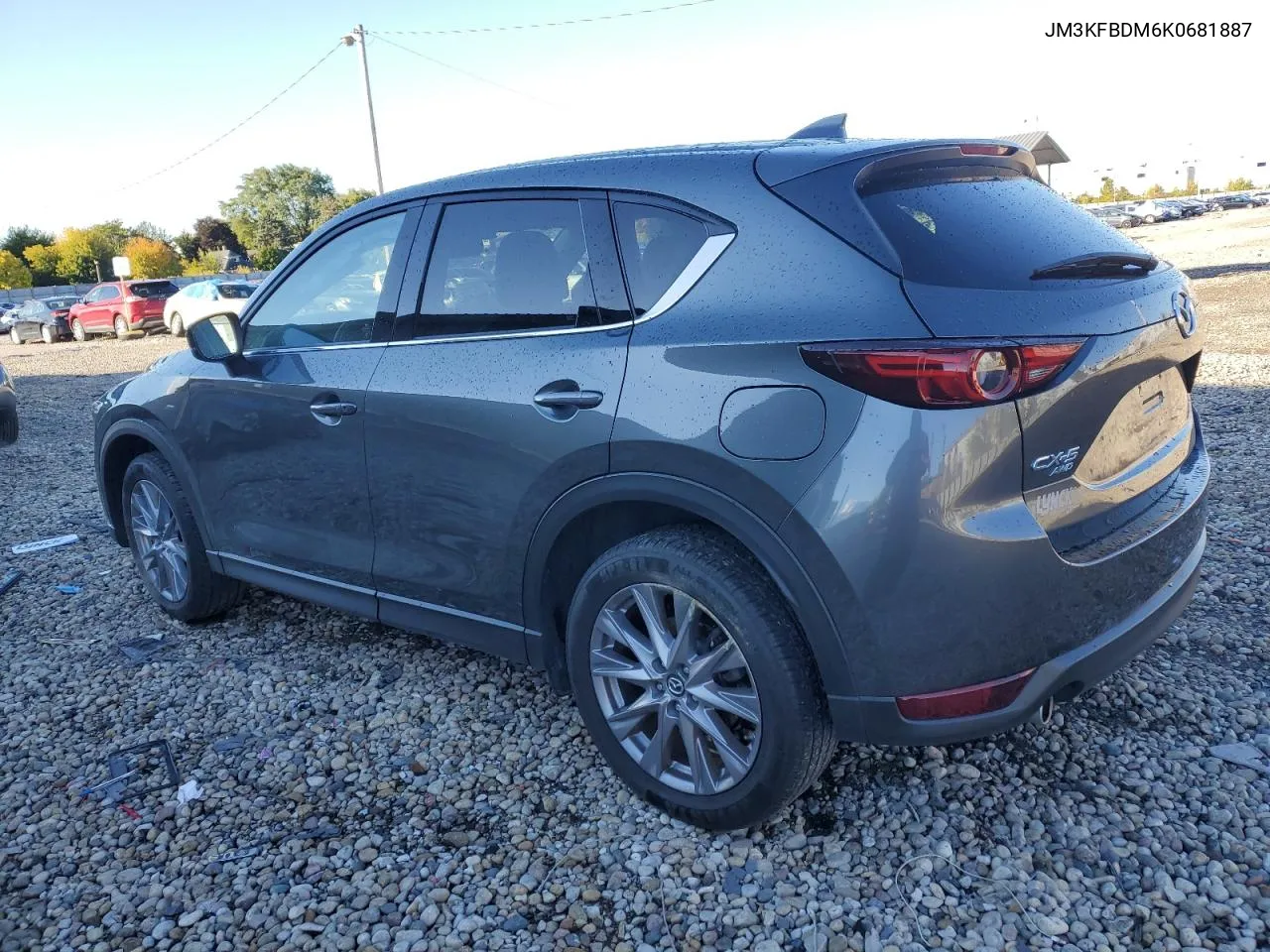 2019 Mazda Cx-5 Grand Touring VIN: JM3KFBDM6K0681887 Lot: 75754414