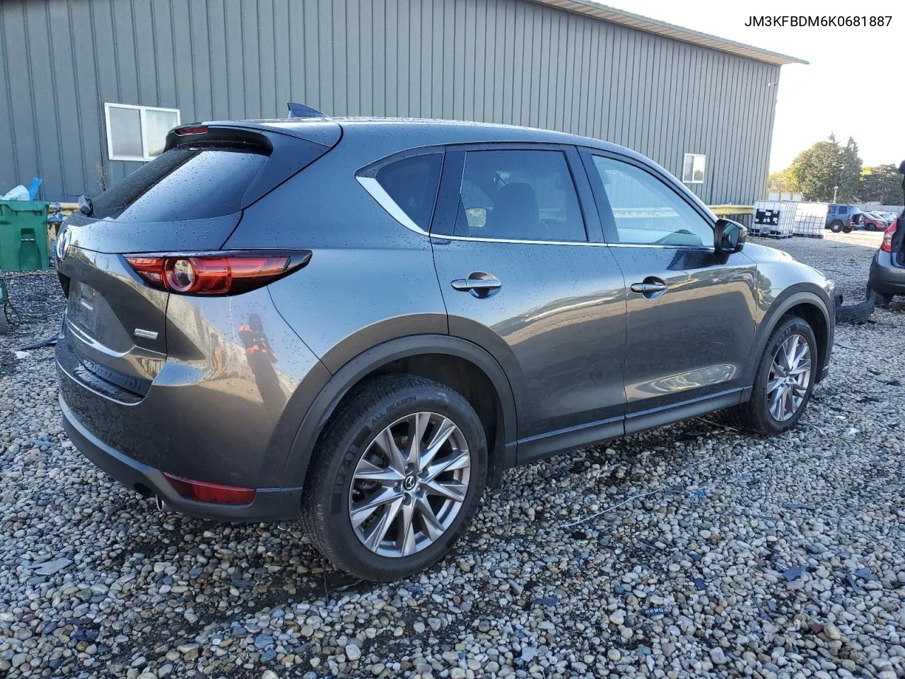 2019 Mazda Cx-5 Grand Touring VIN: JM3KFBDM6K0681887 Lot: 75754414