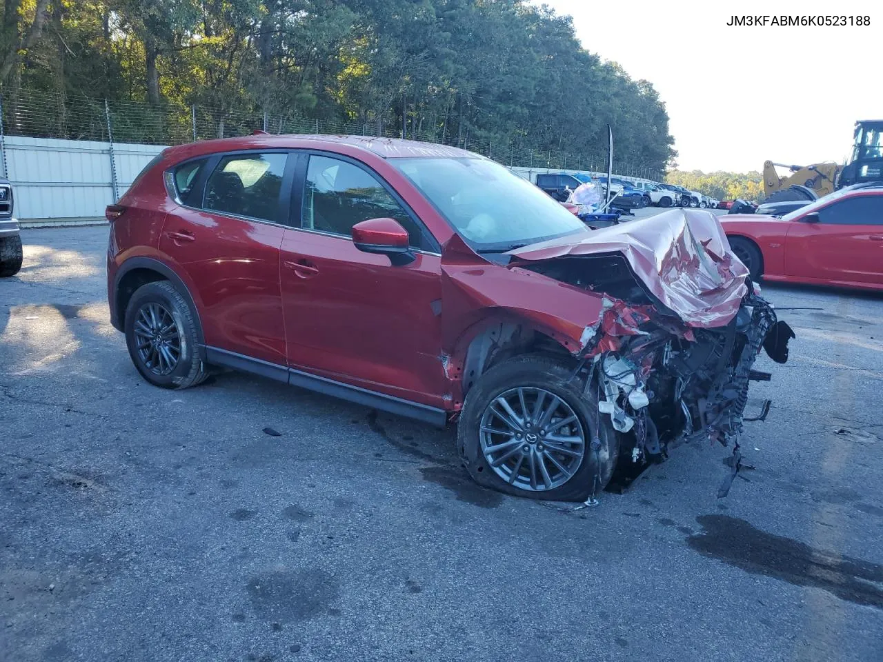 2019 Mazda Cx-5 Sport VIN: JM3KFABM6K0523188 Lot: 75799864