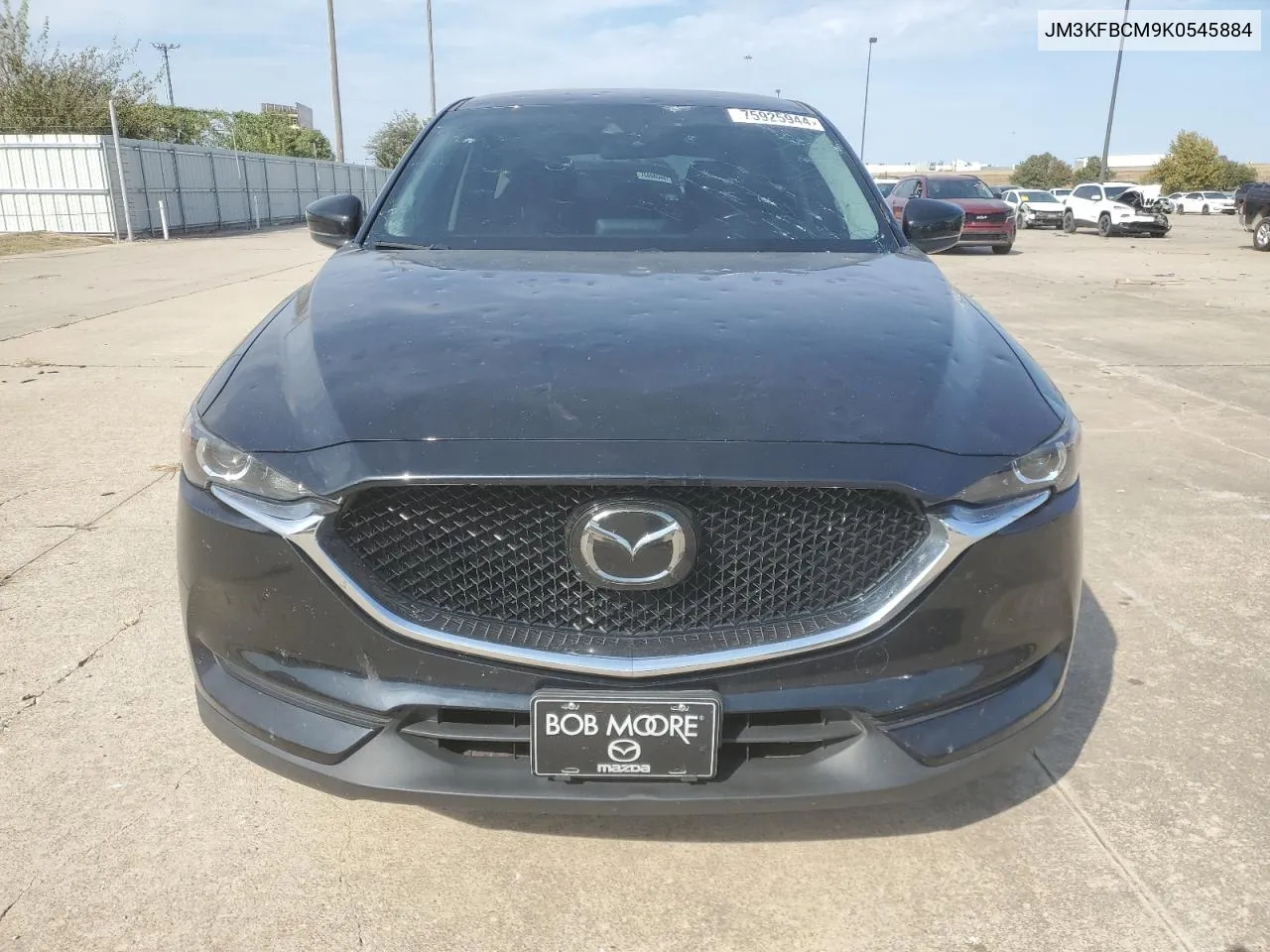 2019 Mazda Cx-5 Touring VIN: JM3KFBCM9K0545884 Lot: 75925944