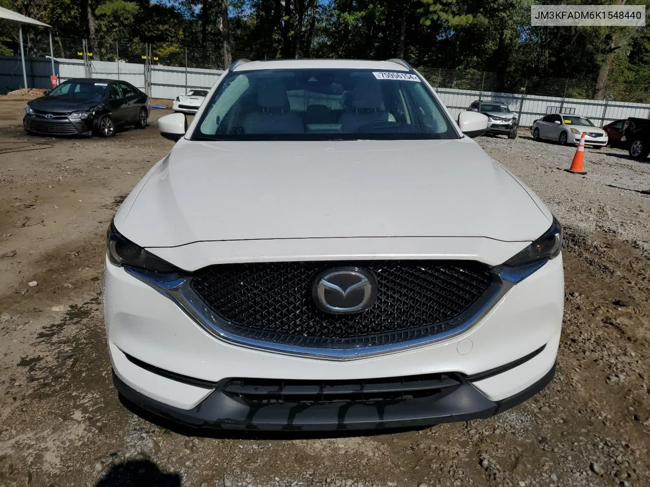 2019 Mazda Cx-5 Grand Touring VIN: JM3KFADM6K1548440 Lot: 75956154