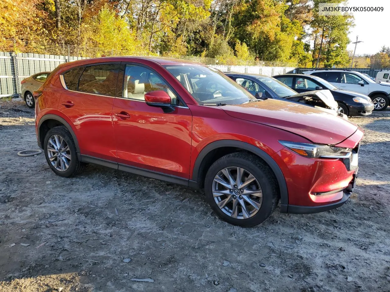 2019 Mazda Cx-5 Grand Touring Reserve VIN: JM3KFBDY5K0500409 Lot: 75988344