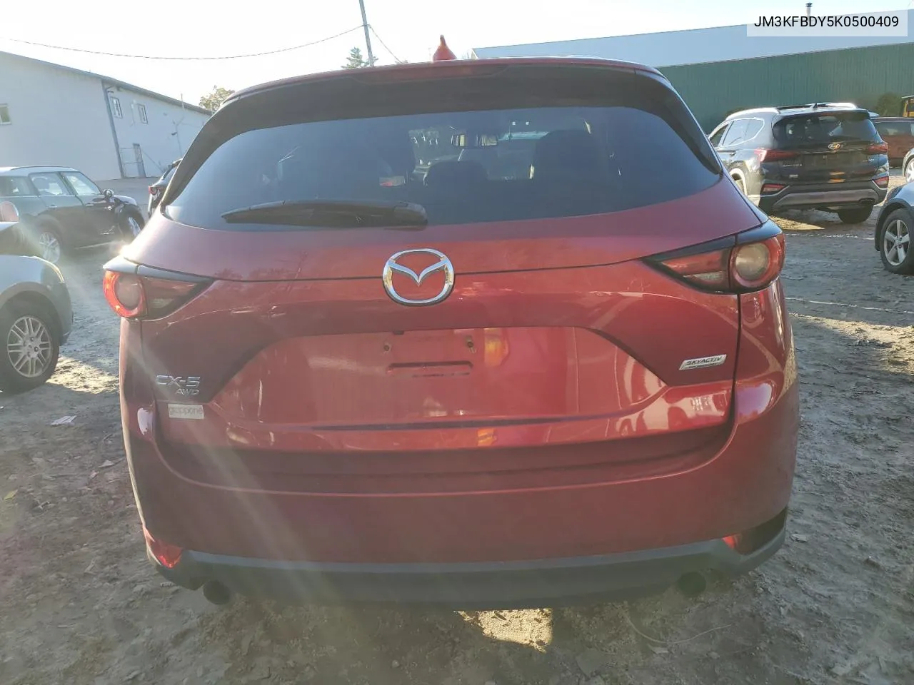 2019 Mazda Cx-5 Grand Touring Reserve VIN: JM3KFBDY5K0500409 Lot: 75988344