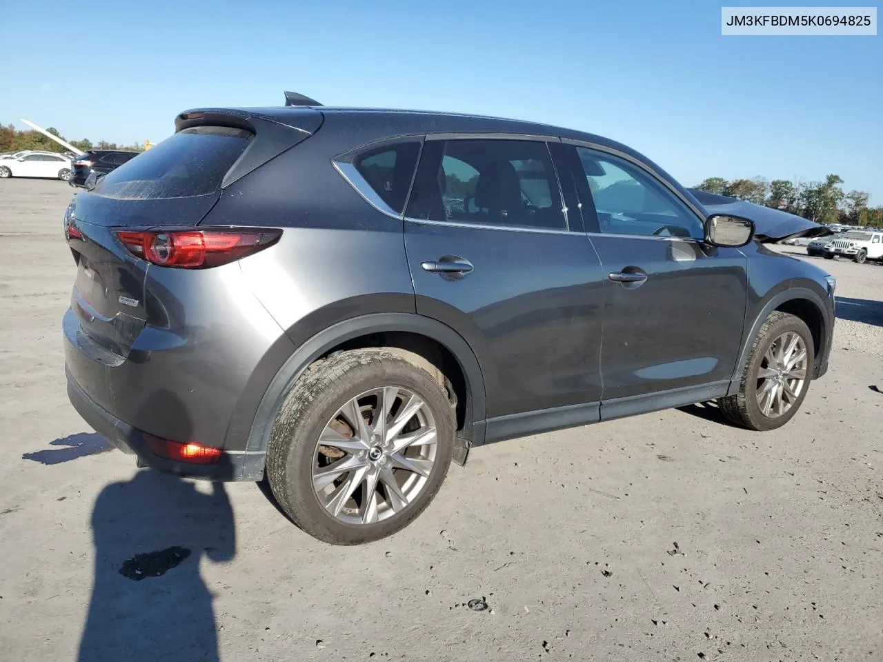 2019 Mazda Cx-5 Grand Touring VIN: JM3KFBDM5K0694825 Lot: 76100094