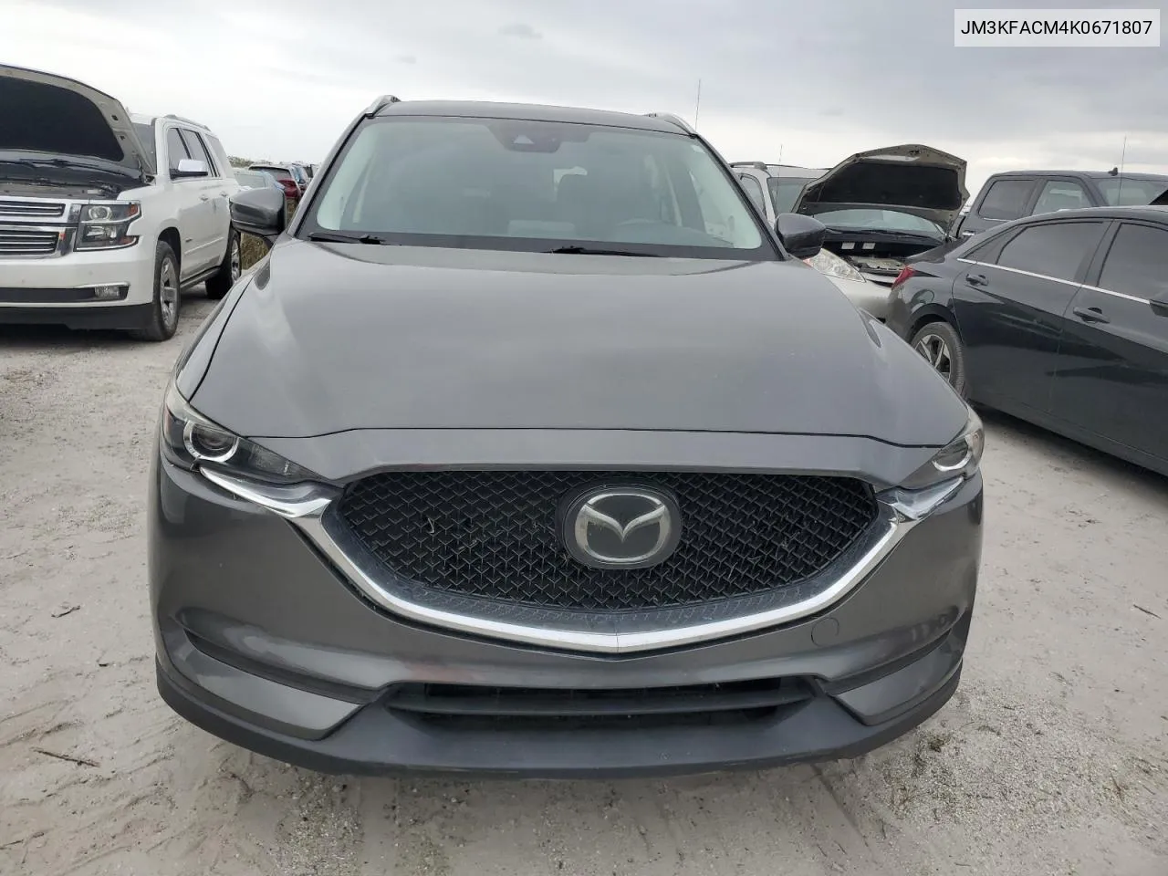 2019 Mazda Cx-5 Touring VIN: JM3KFACM4K0671807 Lot: 76200894