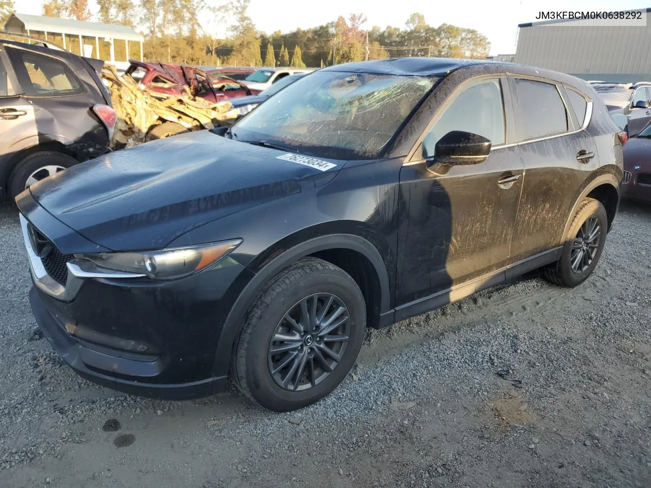 2019 Mazda Cx-5 Touring VIN: JM3KFBCM0K0638292 Lot: 76273034