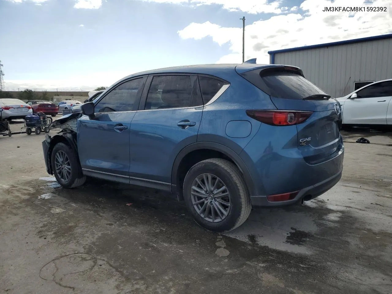 2019 Mazda Cx-5 Touring VIN: JM3KFACM8K1592392 Lot: 76375504