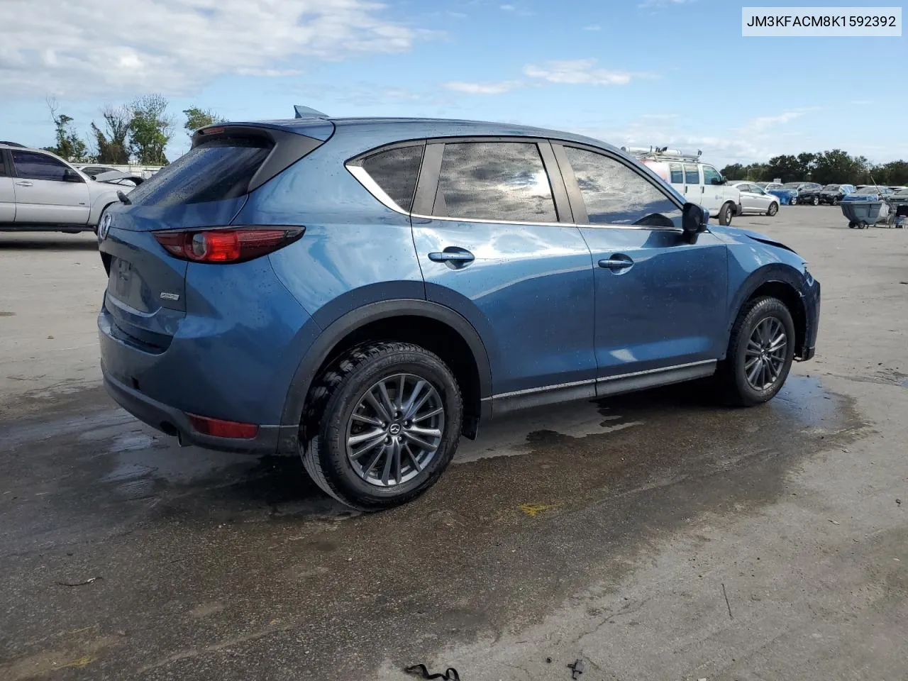 2019 Mazda Cx-5 Touring VIN: JM3KFACM8K1592392 Lot: 76375504