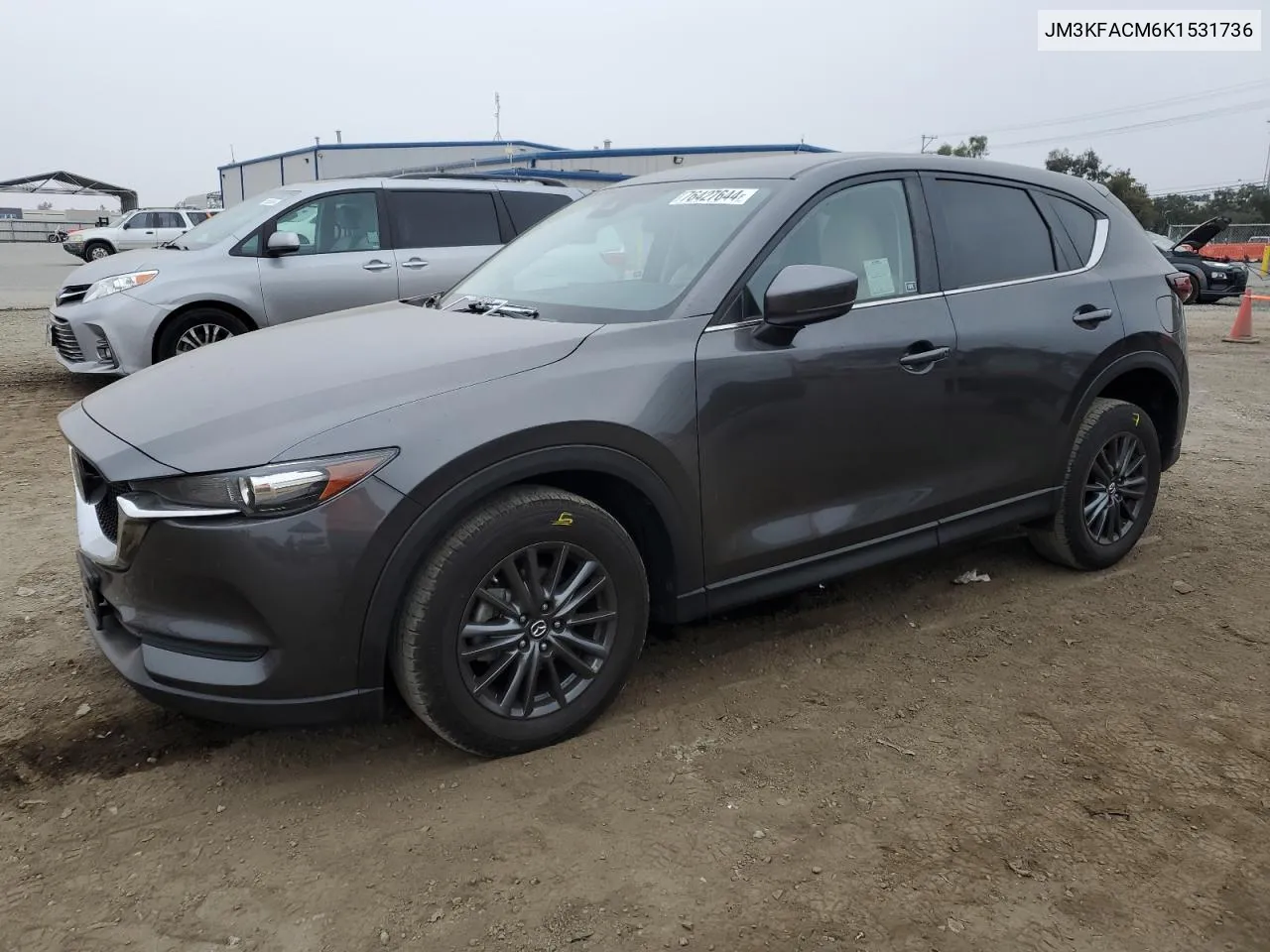 2019 Mazda Cx-5 Touring VIN: JM3KFACM6K1531736 Lot: 76427644