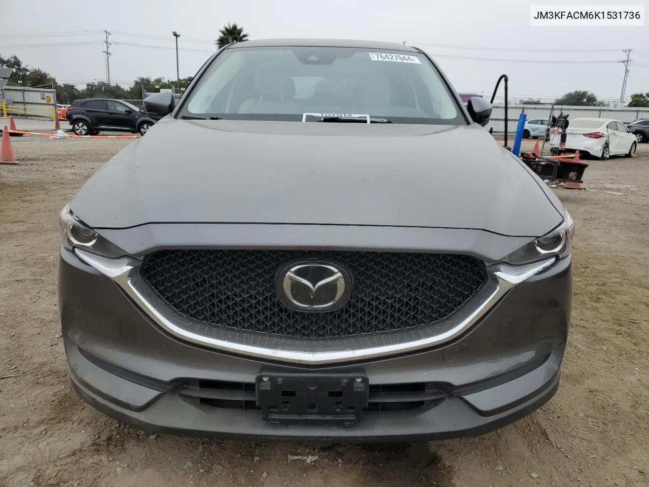 2019 Mazda Cx-5 Touring VIN: JM3KFACM6K1531736 Lot: 76427644