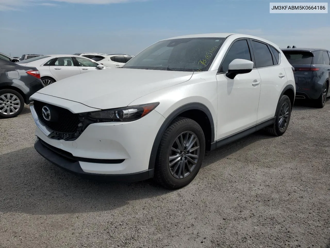 2019 Mazda Cx-5 Sport VIN: JM3KFABM5K0664186 Lot: 76485104