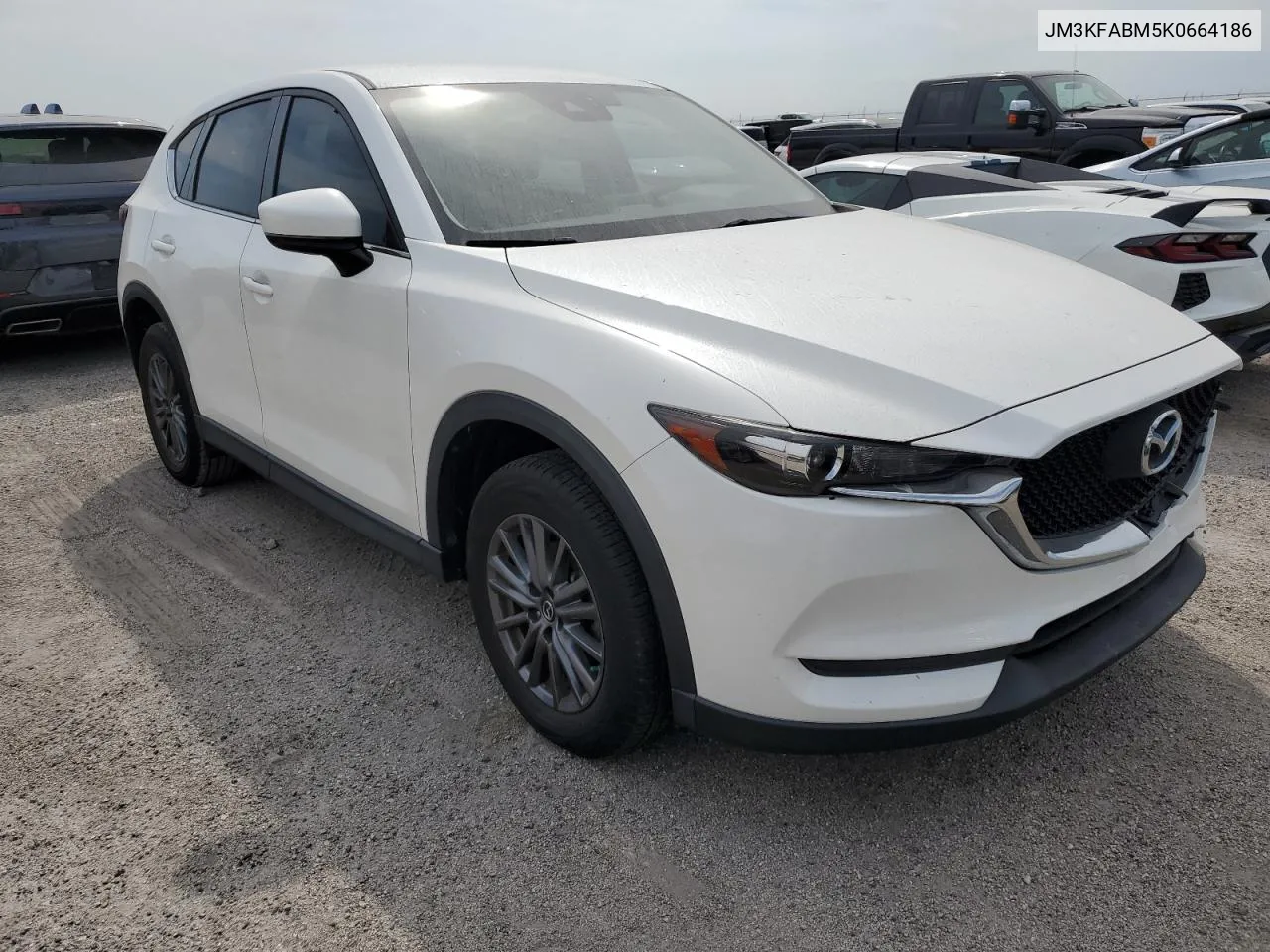 2019 Mazda Cx-5 Sport VIN: JM3KFABM5K0664186 Lot: 76485104