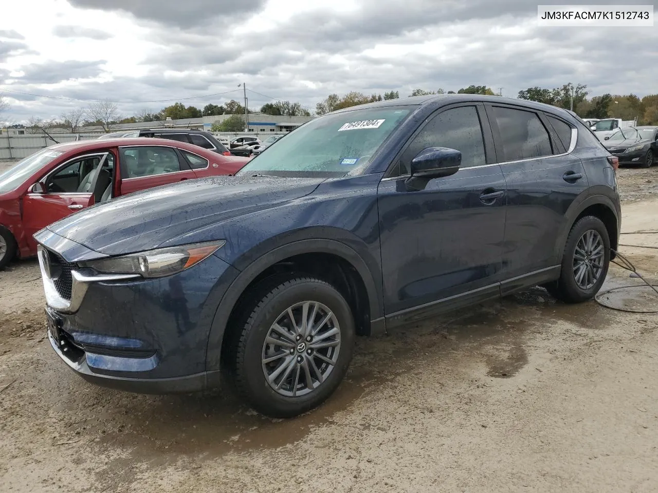 JM3KFACM7K1512743 2019 Mazda Cx-5 Touring