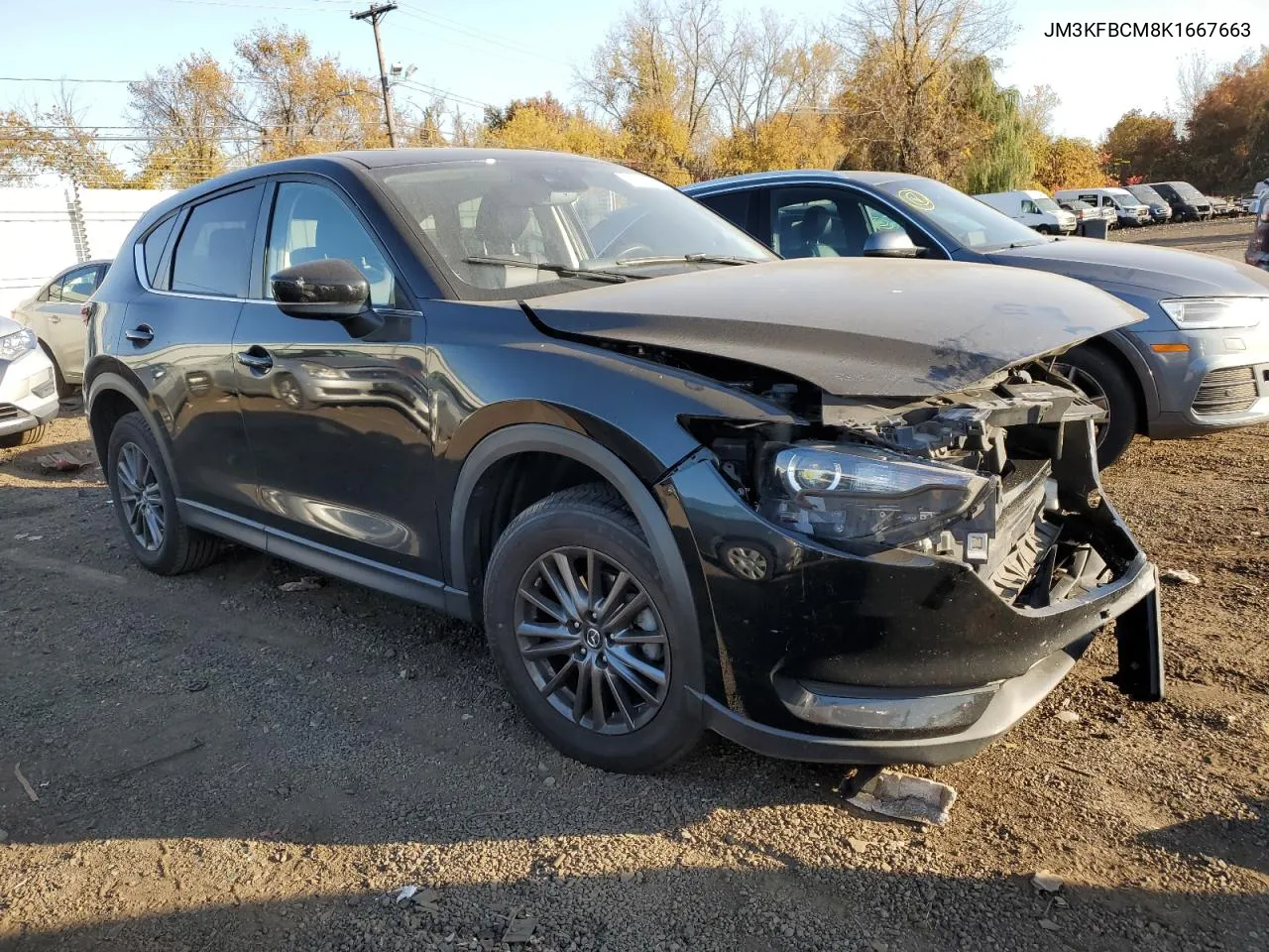 2019 Mazda Cx-5 Touring VIN: JM3KFBCM8K1667663 Lot: 76939334