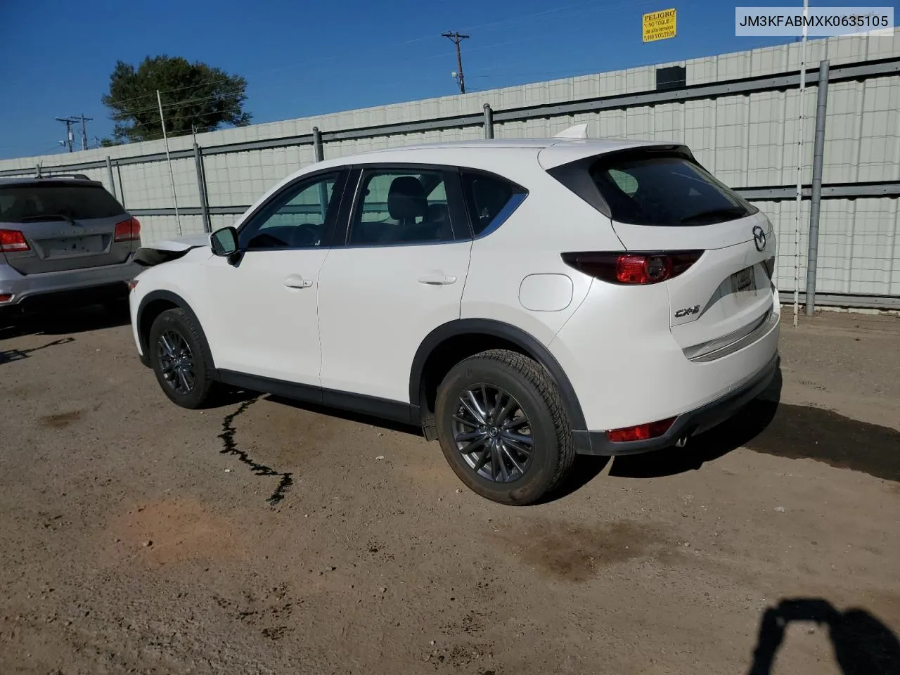 2019 Mazda Cx-5 Sport VIN: JM3KFABMXK0635105 Lot: 77078334