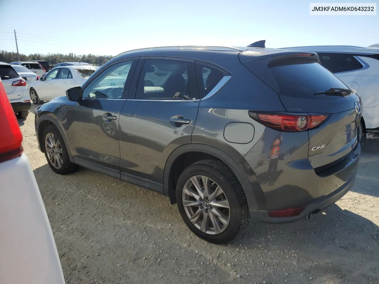 2019 Mazda Cx-5 Grand Touring VIN: JM3KFADM6K0643232 Lot: 77203744