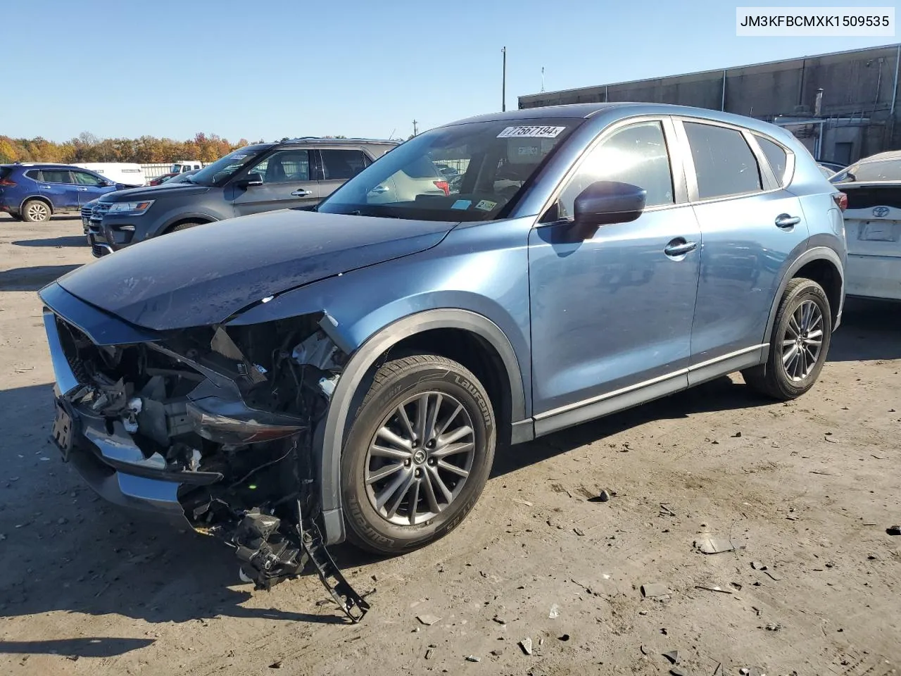 2019 Mazda Cx-5 Touring VIN: JM3KFBCMXK1509535 Lot: 77567194