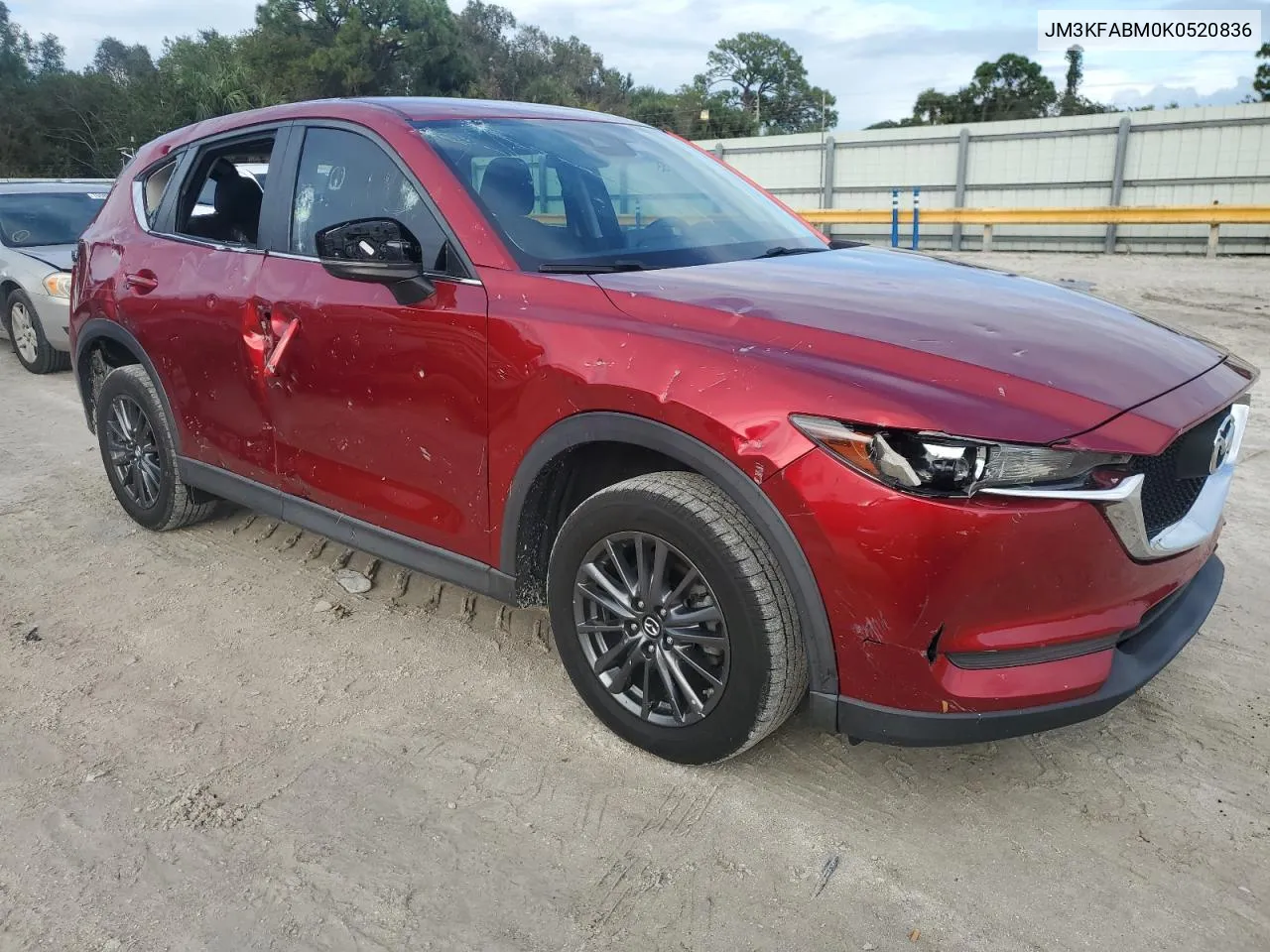 2019 Mazda Cx-5 Sport VIN: JM3KFABM0K0520836 Lot: 77753784