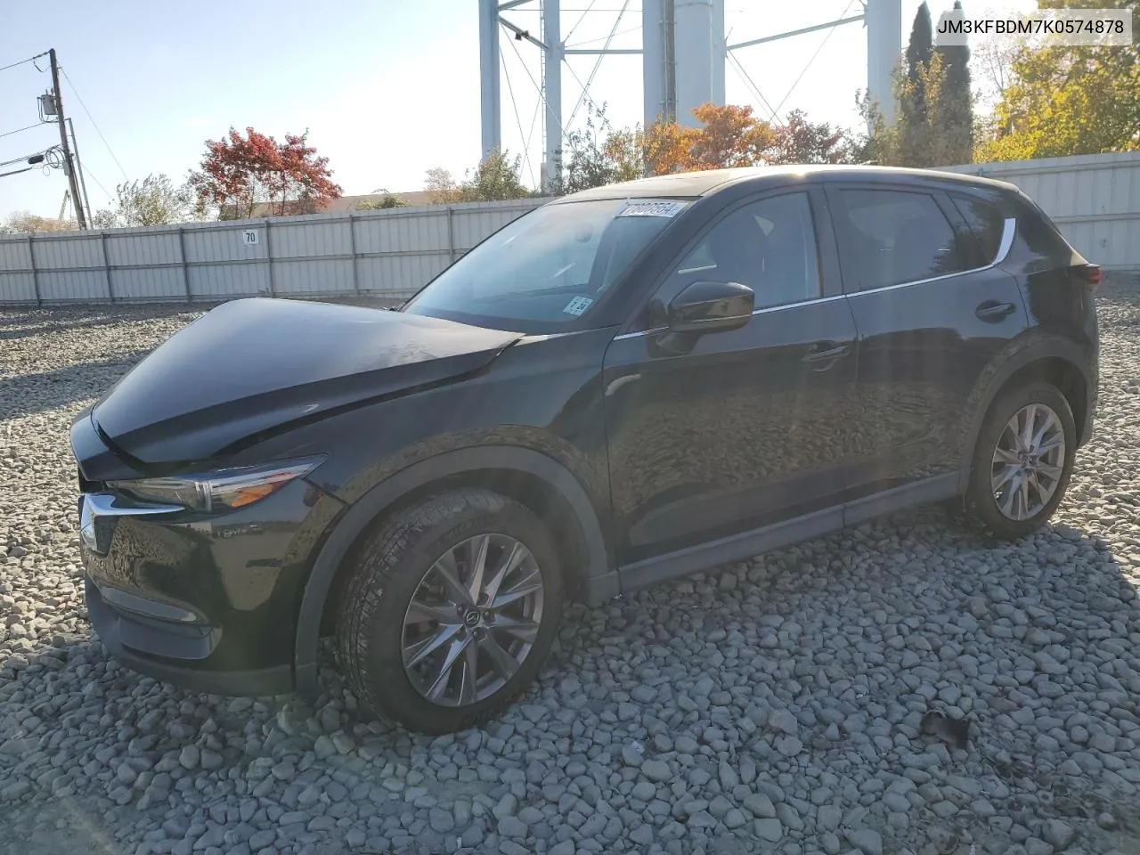 2019 Mazda Cx-5 Grand Touring VIN: JM3KFBDM7K0574878 Lot: 77800564