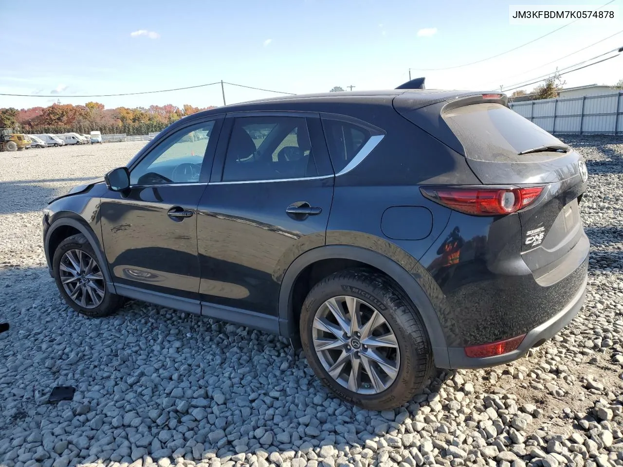 2019 Mazda Cx-5 Grand Touring VIN: JM3KFBDM7K0574878 Lot: 77800564