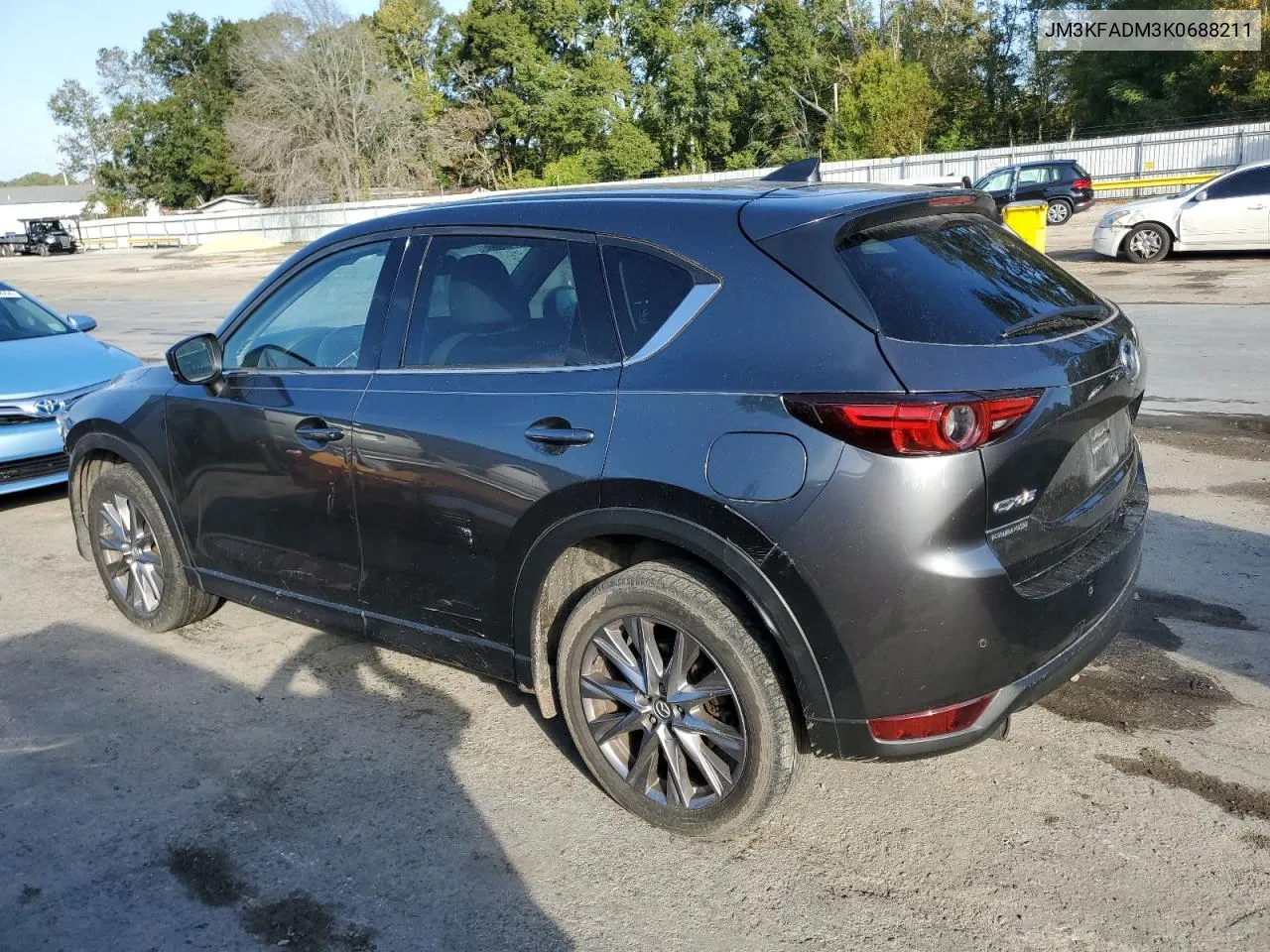 2019 Mazda Cx-5 Grand Touring VIN: JM3KFADM3K0688211 Lot: 77901104