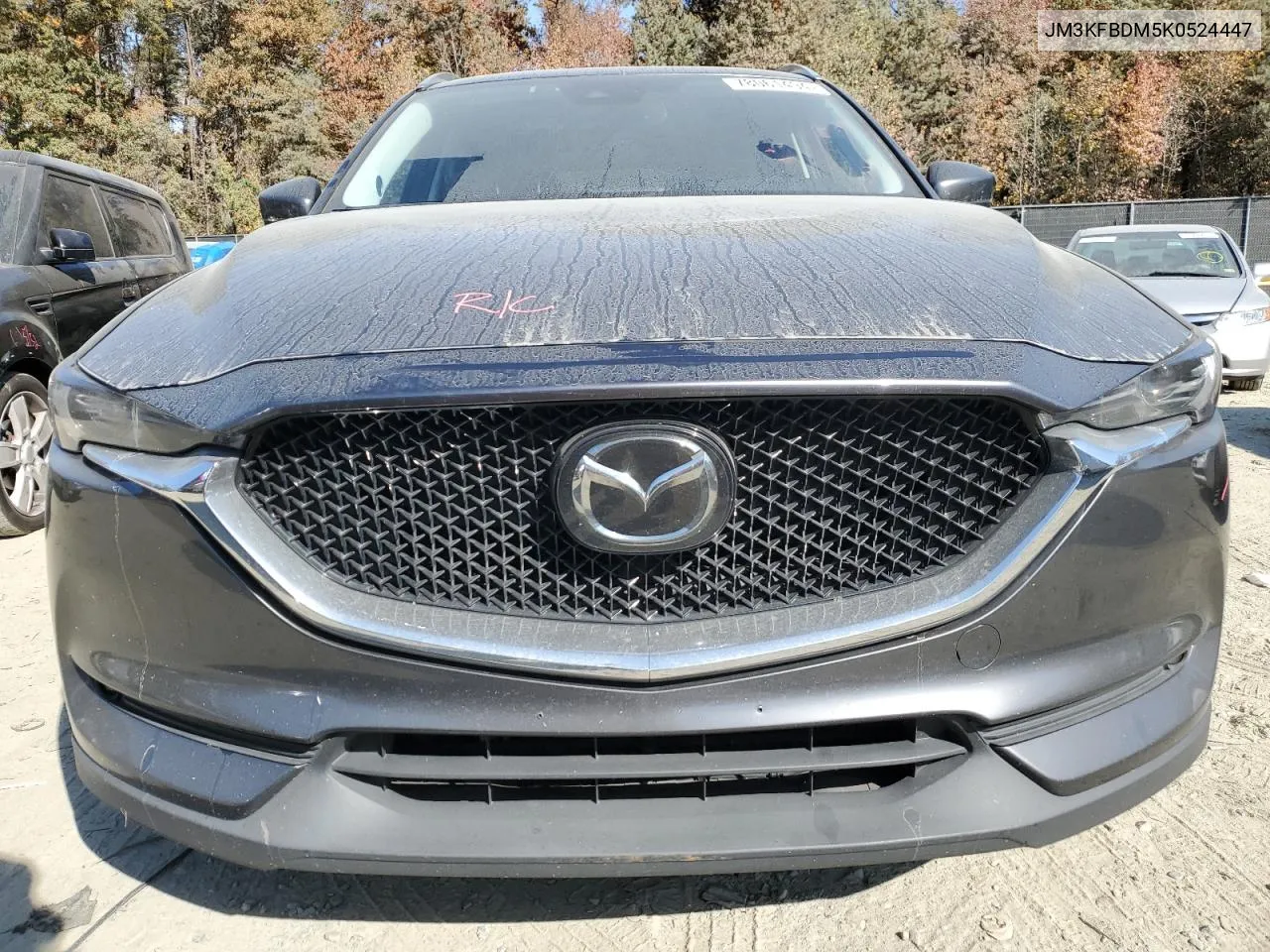 2019 Mazda Cx-5 Grand Touring VIN: JM3KFBDM5K0524447 Lot: 78061494