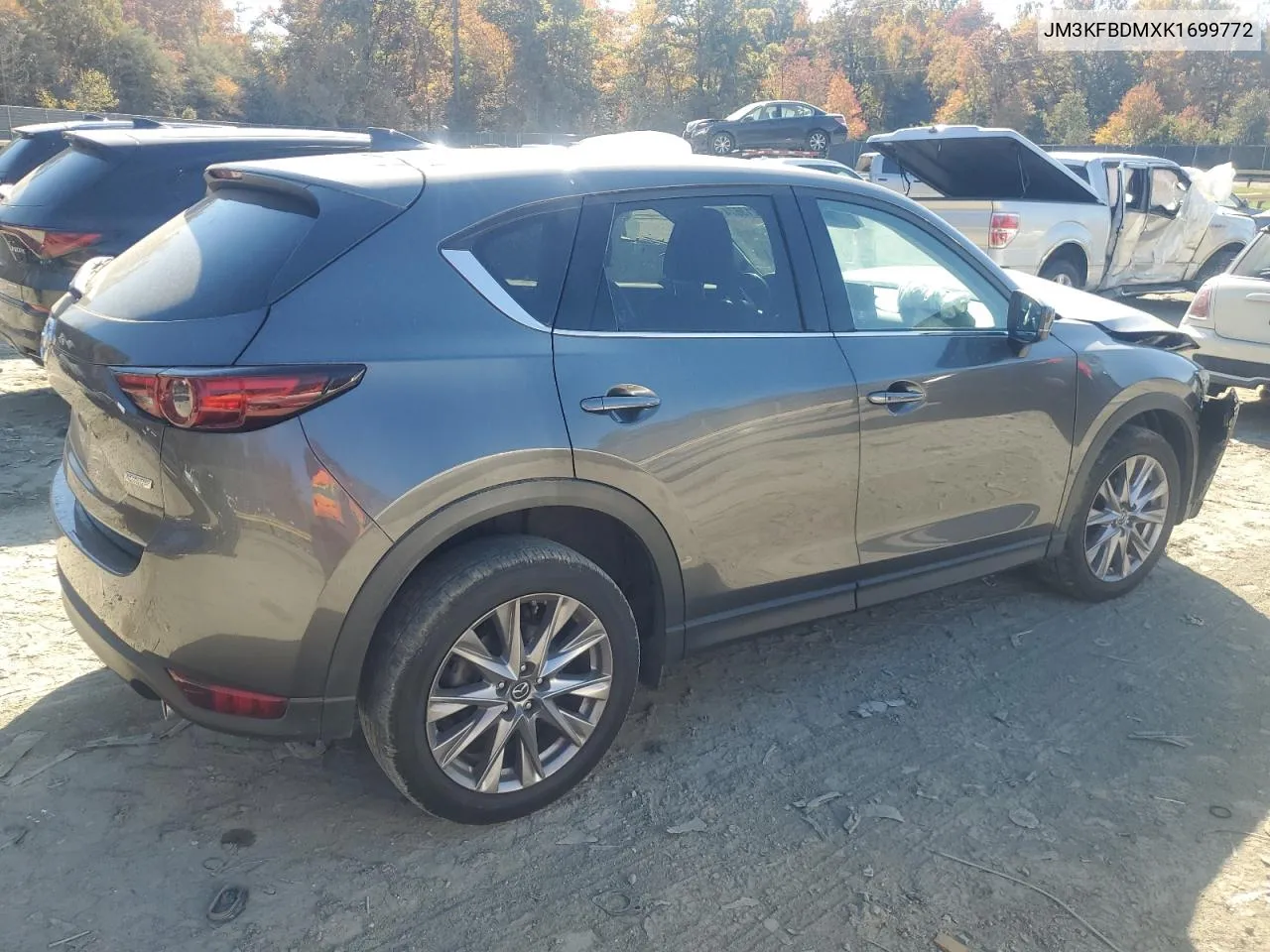 2019 Mazda Cx-5 Grand Touring VIN: JM3KFBDMXK1699772 Lot: 78213674