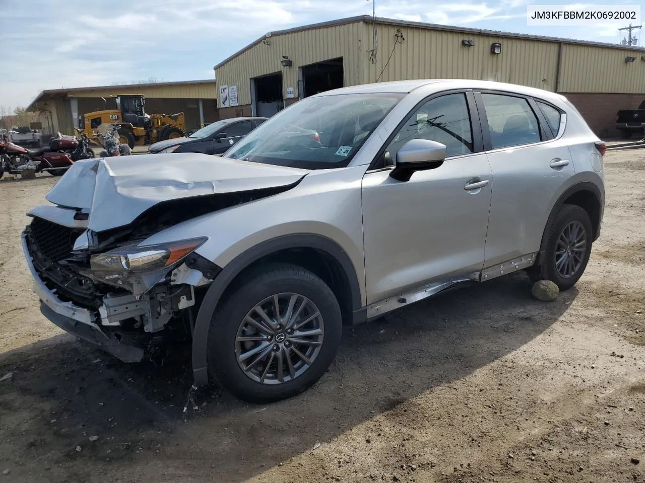 2019 Mazda Cx-5 Sport VIN: JM3KFBBM2K0692002 Lot: 78749274