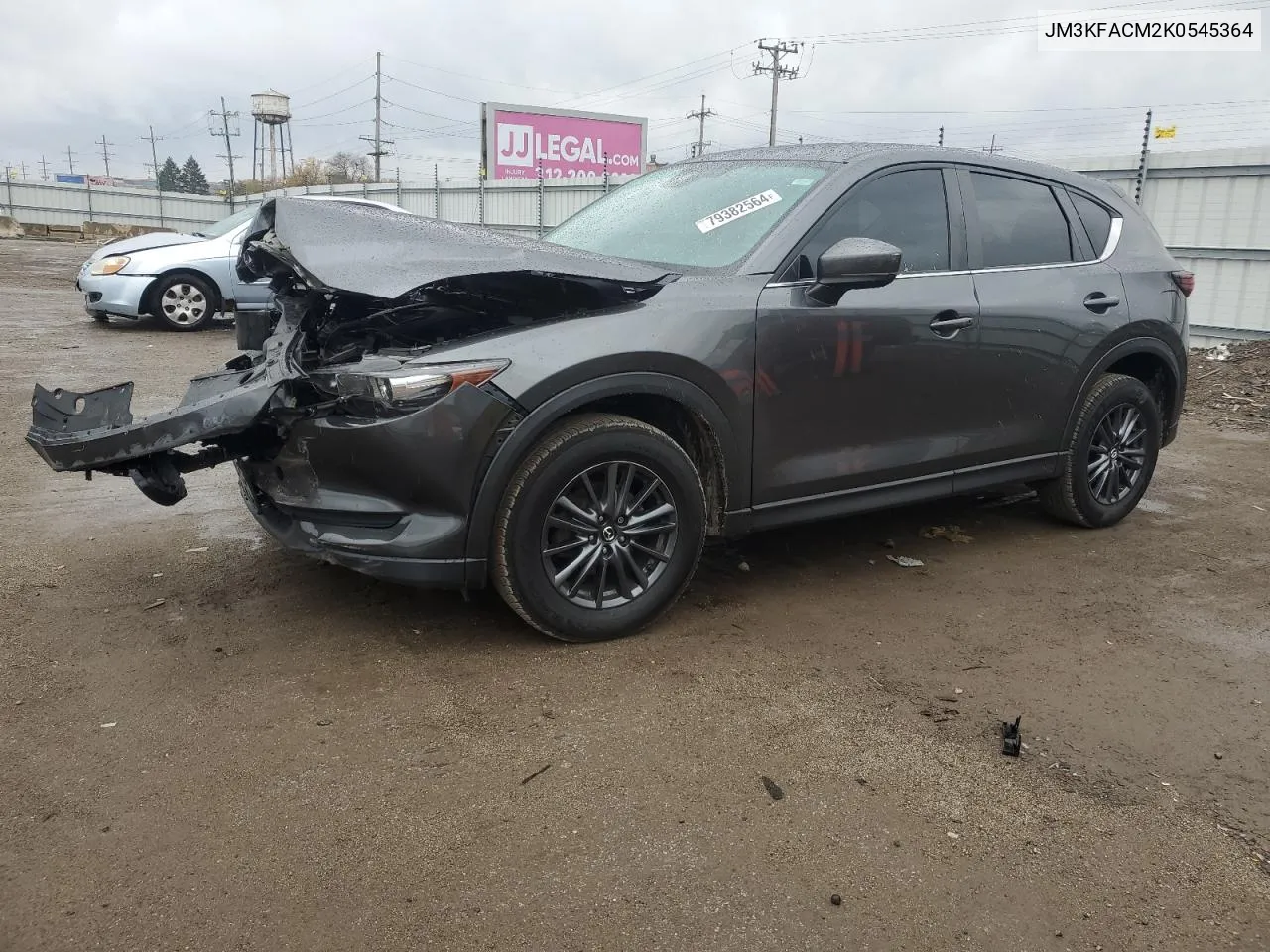 2019 Mazda Cx-5 Touring VIN: JM3KFACM2K0545364 Lot: 79382564