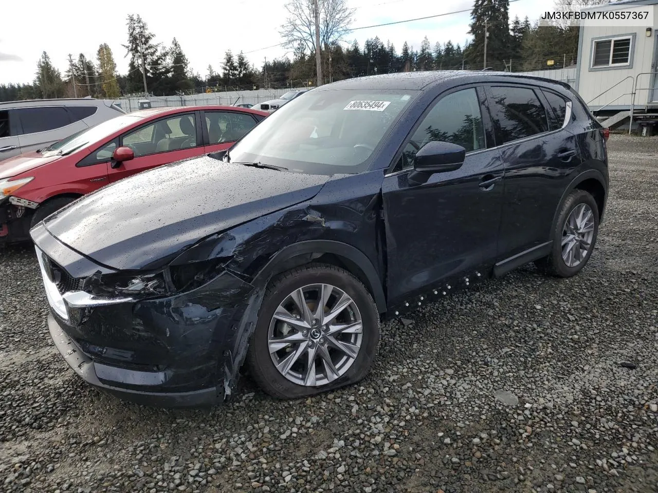 2019 Mazda Cx-5 Grand Touring VIN: JM3KFBDM7K0557367 Lot: 80635494