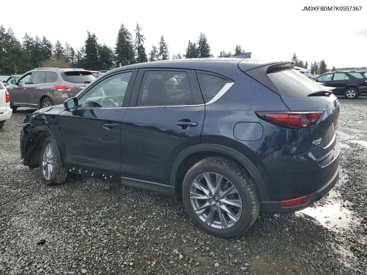 2019 Mazda Cx-5 Grand Touring VIN: JM3KFBDM7K0557367 Lot: 80635494