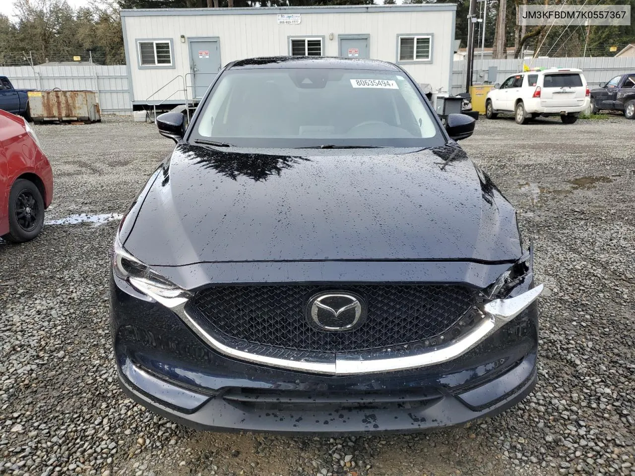 2019 Mazda Cx-5 Grand Touring VIN: JM3KFBDM7K0557367 Lot: 80635494