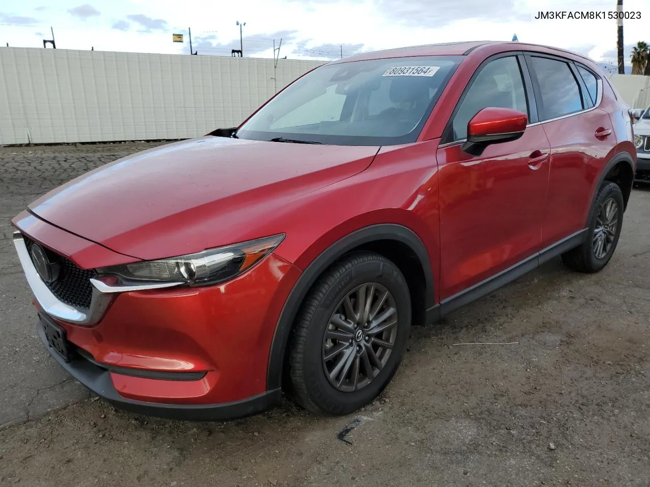 2019 Mazda Cx-5 Touring VIN: JM3KFACM8K1530023 Lot: 80931564