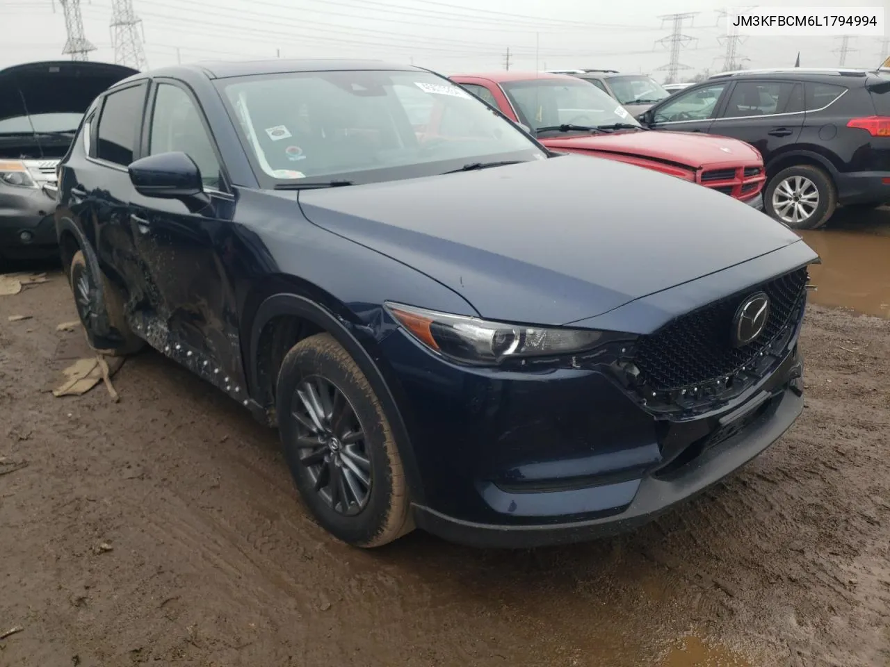 2020 Mazda Cx-5 Touring VIN: JM3KFBCM6L1794994 Lot: 45070264