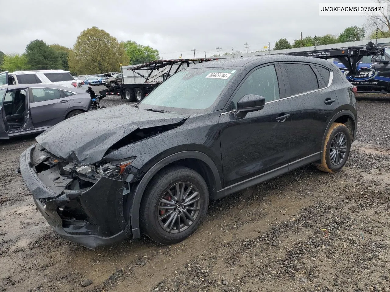 2020 Mazda Cx-5 Touring VIN: JM3KFACM5L0765471 Lot: 50489784