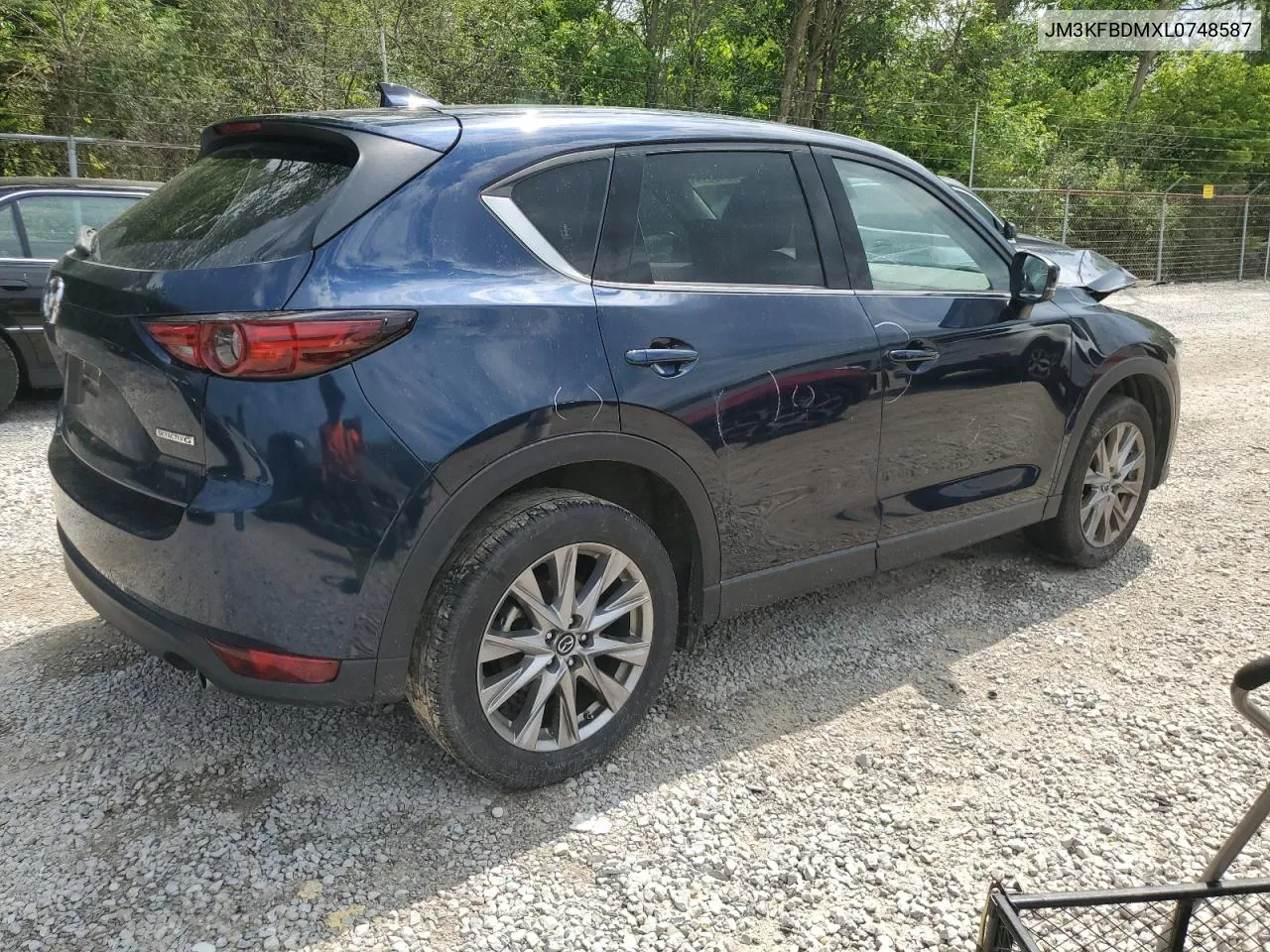 2020 Mazda Cx-5 Grand Touring VIN: JM3KFBDMXL0748587 Lot: 57246214