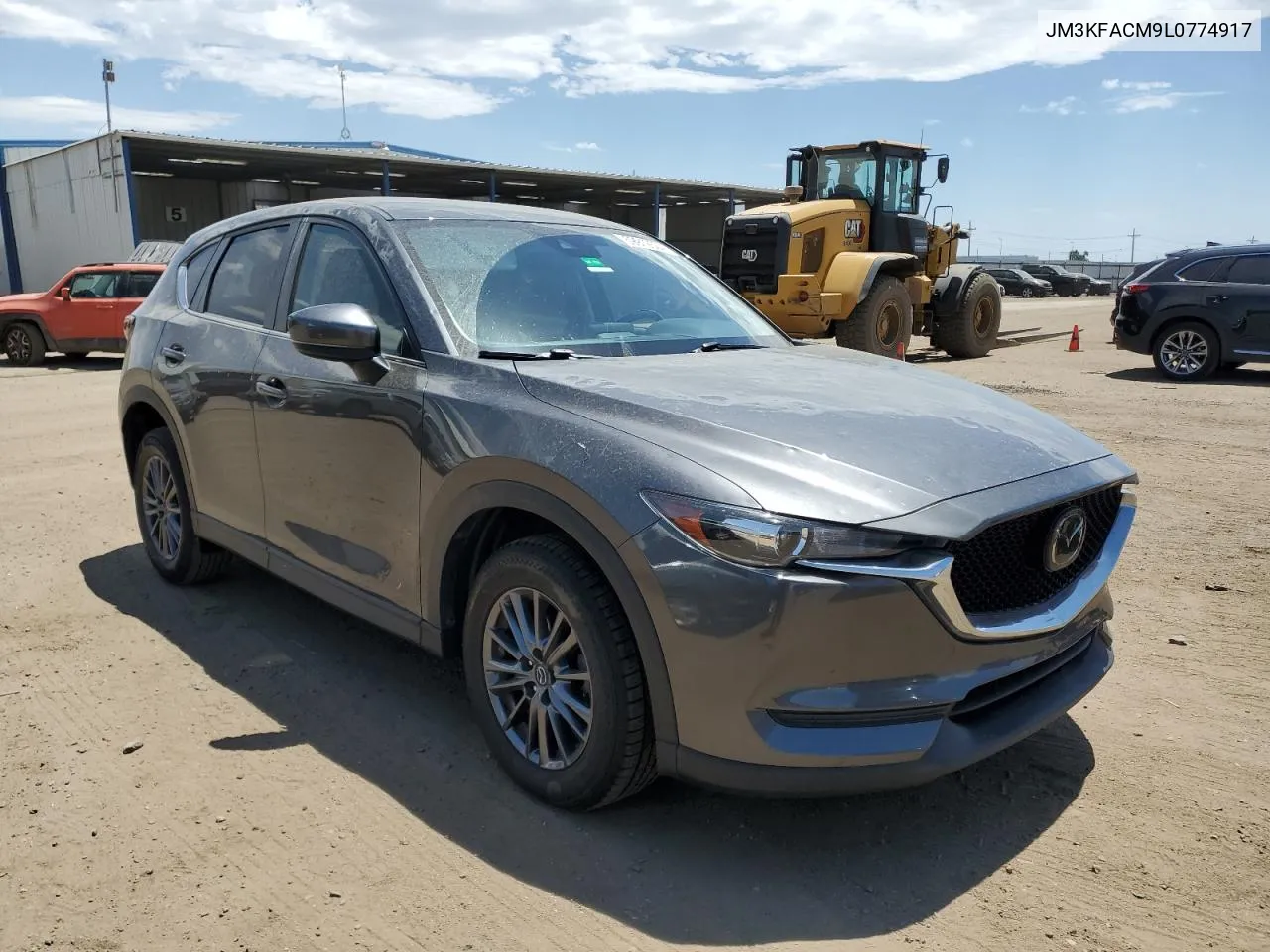 2020 Mazda Cx-5 Touring VIN: JM3KFACM9L0774917 Lot: 59912524