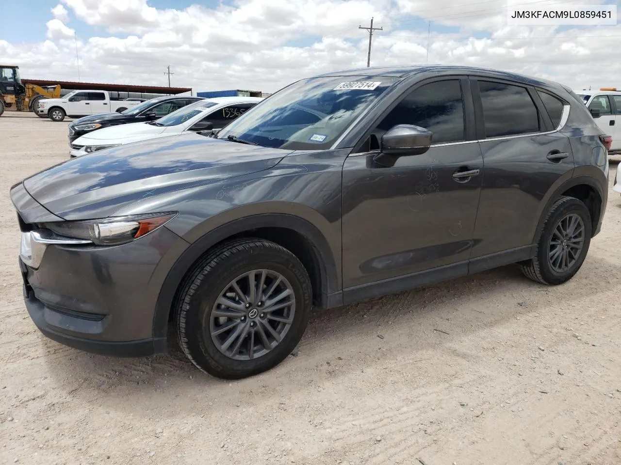 2020 Mazda Cx-5 Touring VIN: JM3KFACM9L0859451 Lot: 59927514