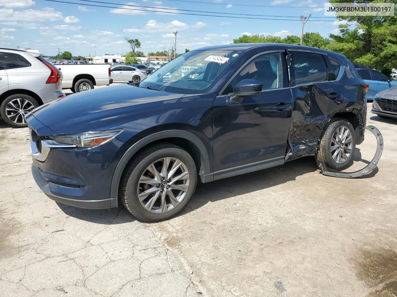 2020 Mazda Cx-5 Grand Touring VIN: JM3KFBDM3L1800197 Lot: 60948494